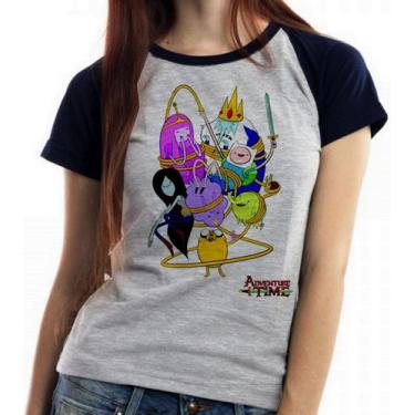 Imagem de Baby look blusa feminina ou Camiseta unissex  Adventure Time  - Empóri