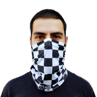 Imagem de Bandana Tubular - Quadriculada - Senhor Raiz