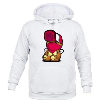 Imagem de Moletom Estampado Inverno Baby Mask - Surprass, Branco, P