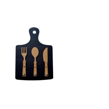 Imagem de porta chave em madeira  decoração cozinha - HOUSE DECOR