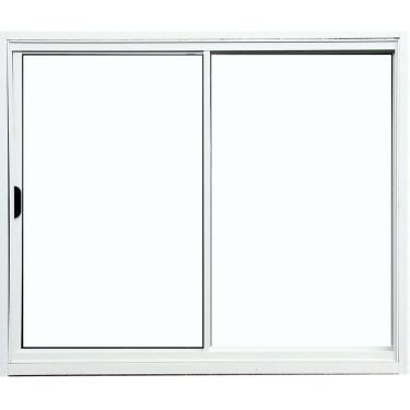 Imagem de Janela 2 folhas 1,00x1,50 sem grade no alumínio branco