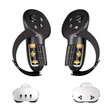 Imagem de Saqico Controller Grips Cover for Meta Quest 3s and Oculus Quest 3, Adjustable Comfort Upgraded Controller Grips with Durable Silicone Covers - Elevate Your Gaming Experience，Anti-Slip & Sweat-Proof