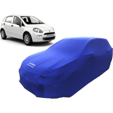 Imagem de Capa Para Proteger Pintura Carro Fiat Punto Essence 1.6 - Mz, Azul