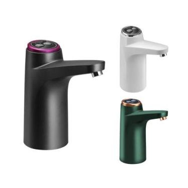 Imagem de Torneira Elétrica Portátil Bomba de Água 2 Modos Galão Filtro Recarreg