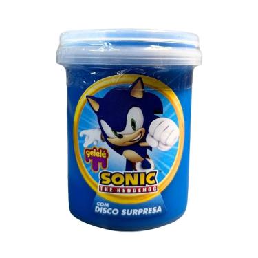 Imagem de Slime Sonic Gelele Com Discos Surpresa