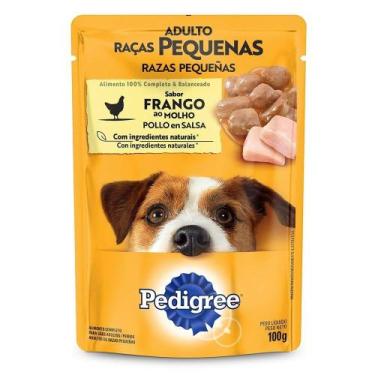 Imagem de Ração Úmida para Cachorro Pedigree Premium Adulto Sachê Frango 100g - 