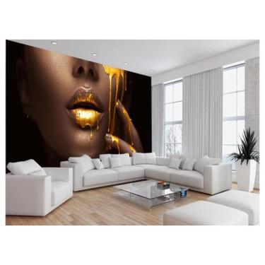 Imagem de Papel De Parede Salão De Beleza Maquiagem Make 3,5M Slb61 - Você Decor