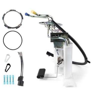 Imagem de DIRBOERF Conjunto de bomba de combustível elétrica compatível com Ford F-150 F-250 F-350 1992-1996 Ford F250 HD 1997 Tanque de aço Tanque de meia nave L6 4.9L V8 5.0L 5.8L 7.5L Substitui E2059M