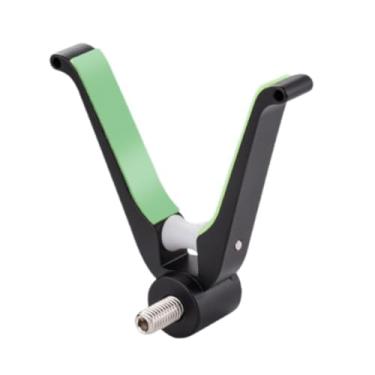 Imagem de rockible Vara de pesca resto cabeça pólo de pesca suporte luminoso silicone almofada apertos vara resto engrenagem de pesca titular da vara de pesca para fora , Preto