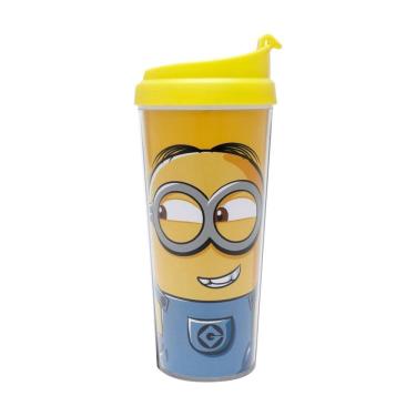 Imagem de Copo Térmico Minions Bob Looking Amarelo 8,5 x 17,5 cm