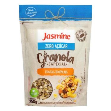 Imagem de Granola zero açúcar castanhas & frutas tropicais - 250g - JASMINE