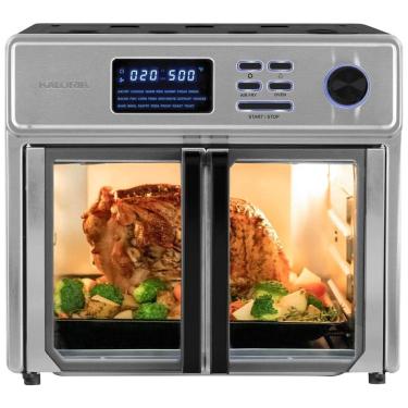 Imagem de Forno Elétrico de Bancada 26L 10 em 1 Multifunções com Painel Digital e 14 Acessórios de Cozinha em Aço Inoxidável, 1750W, 110V, KALORIK
