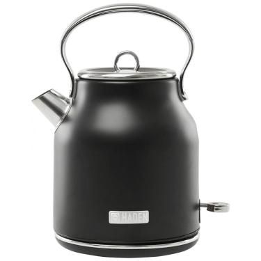 Imagem de Chaleira Elétrica 1.7L em Aço Inoxidável com Desligamento Automático e Proteção Contra Fervura, 110v, HADEN 75095, Preto