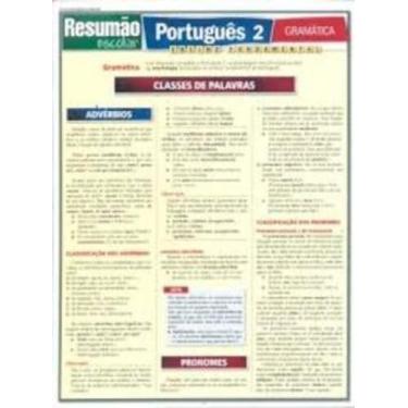 Imagem de Resumão Escolar - Português 2 - Gramática - Bafisa