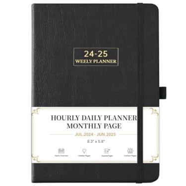 Imagem de Planner 2024-2025 - Agenda diária 2024-2025, julho de 2024 - junho de 2025, 21 x 14,7 cm, planejador semanal 2024-2025, 2024-2025 Horário, diário, semanal e mensal