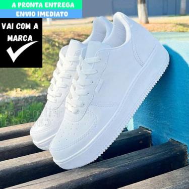 Imagem de Tênis Casual Feminino Confortável Estiloso Macio Barato Envio Imediato