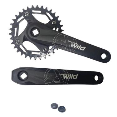 Imagem de Pedivela Wild Single Engrenagem 34 Dentes 175mm Ponta Quadrada