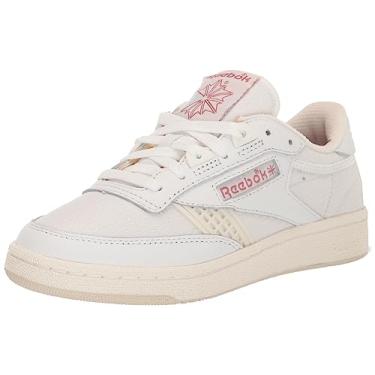 Imagem de Reebok Tênis unissex adulto Club C 85 Vintage, branco/giz/estuque, 36/37 BR