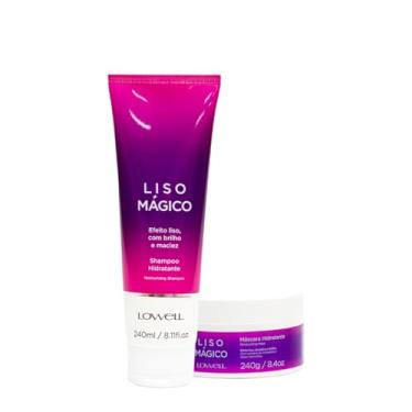 Imagem de Kit Lowell Liso Mágico Shampoo Máscara (2 produtos)