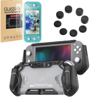 Imagem de Capa Tpu para Nintendo Switch Lite + Pelicula Vidro + 8 Grips