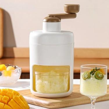 Imagem de Máquina de Gelo Raspado, Máquina de Cone de Neve, Máquina de Raspadinha com Lâminas de Aço Inoxidável para Sorvete, Cone de Neve, Máquina de Coquetel, Kakigori, Bingsu, Barbeador Triturador