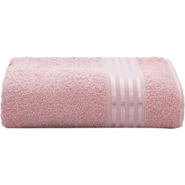 Imagem de Toalha de Banho Decor Banho 62x120cm Rosa - Camesa