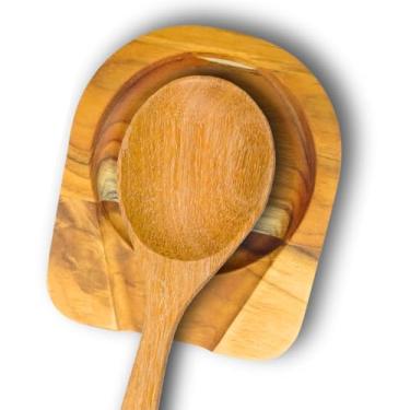 Imagem de Descanso de talher para mesa posta apoio colher