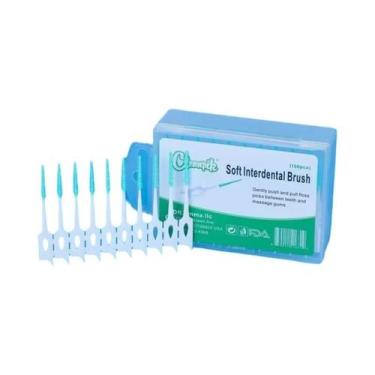 Imagem de Conjunto De Escova Interdental Adesiva Macia 150 Peças Cleanpik Elasti