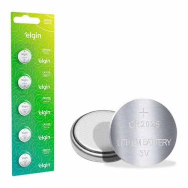 Imagem de Bateria 3v Energy Cr2025 Elgin - 5un