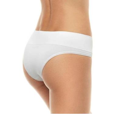 Imagem de Calcinha Loba 40018-001 sem Costura com Punho Soft - Lupo, EG, Natural