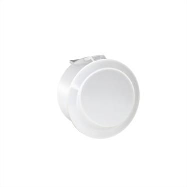 Imagem de Botão interruptor redondo de embutir móveis Branco 3 polos - WEG