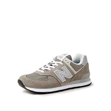 Imagem de New Balance – Tênis masculino 574 V2 Evergreen, Grey/Grey, 9