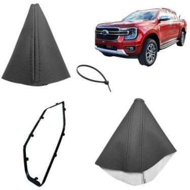 Imagem de Coifa Com Aro Alavanca Freio De Mão E Coifa Câmbio Automático Ranger 2