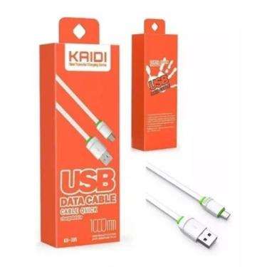 Imagem de Kaidi KD-305 Cabo Carregador Usb Celular V8 Android Turbo Rápido Refor