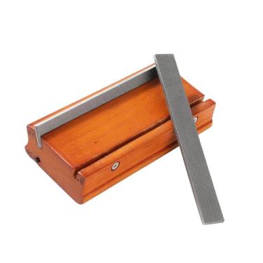 Imagem de MERIGLARE 3/33/35 ° Fret final chanfro de arquivo de guitarra rastred de arquivo final do rastreio