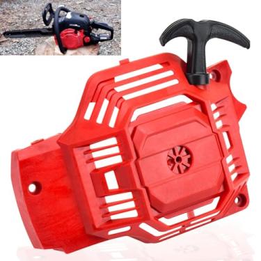 Imagem de XINKE Conjunto de arranque de recuo 753-11321 compatível com motosserra Craftsman modelo S1450, S1600, S1800