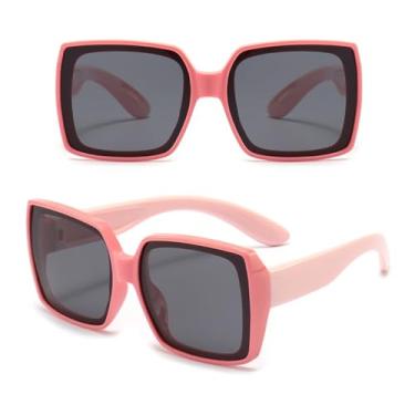 Imagem de ÓCULOS DE SOL FLEXÍVEL INFANTIL C/PROTEÇÃO UV - ATENAS (ROSA)