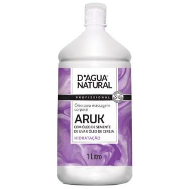 Imagem de ÓLEO MASSAGEM CORPORAL SEMENTE UVA CEREJA 1LT D'agua natural - D'Água 