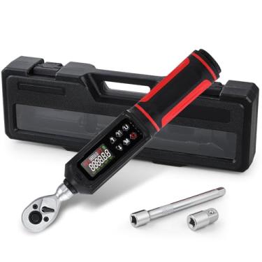 Imagem de Mxmoonfree Chave de torque digital, acionamento de 0,45 a 30 Nm, ± 1% de precisão com vibração, campainha e notificação de flash LED para bicicleta, motocicleta, carro