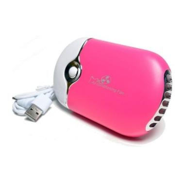 Imagem de Aparelho Mini Ventilador Secador Cola Alongamento Extensao Cílios Rosa