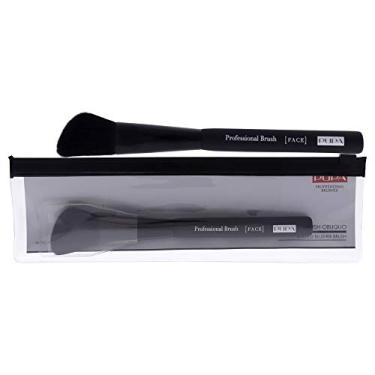 Imagem de PUPA Milano Pincel de blush angular - possui uma ponta angular para se ajustar perfeitamente às curvas naturais da bochecha - Bronzeia habilmente e contorna o rosto, bem como aplica blush