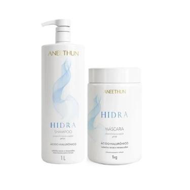 Imagem de Kit Aneethun Hidra - Shampoo 1L + Máscara 1kg