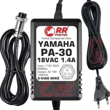 Imagem de Fonte Ac 18V 1.4A Mixer Yamaha Mg124Cx Mg16 Mg16/4 Mg16/6 - Rrfontes C