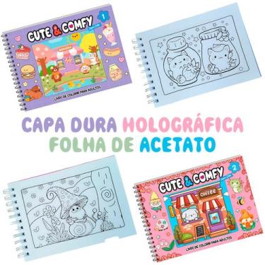 Imagem de Kit de Colorir Cute & Comfy Super Extra Vol. 1 e 2 Bobbie Goods Capa D