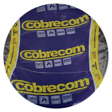 Imagem de Cabo Flexicom de Cobre 10mm 750 Volts Preto com 100 Metros - 115080440