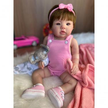 Imagem de Bebê Reborn Bia - Kit Completo Corpo Do Bebê Tecido
