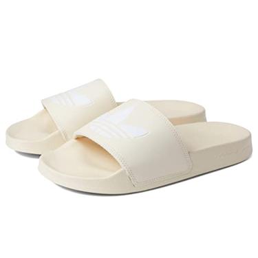 Imagem de adidas Adilette Lite, Matiz Ecru / Branco/Tinta Ecru, 8