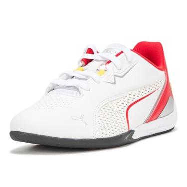 Imagem de PUMA Tênis infantil unissex Scuderia Ferrari Drift Cat, Puma branco, 18