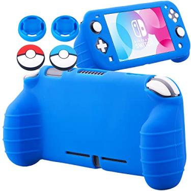 Imagem de YoRHa Capa Protetora De Silicone Macio Com Alça (Azul) X 1 Para Nintendo Switch Lite [Modelo Slim 9.2019]
