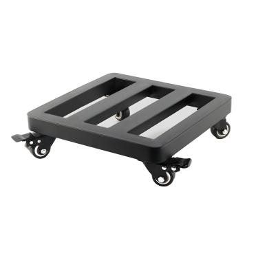 Imagem de Rkrouco Carrinho De Plantas Resistente Com Rodas, Base Quadrada Metal Rodízios Traváveis, Suporta Até 145 Kg (1 Peça)